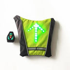 LED Turn Signal Cycling Safety Vest with Wireless Remote Control, view 13