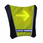 LED Turn Signal Cycling Safety Vest with Wireless Remote Control, view 19