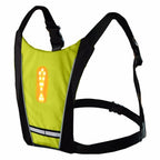 LED Turn Signal Cycling Safety Vest with Wireless Remote Control, view 21