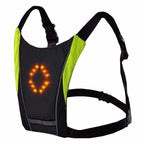 LED Turn Signal Cycling Safety Vest with Wireless Remote Control, view 22