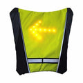 LED Turn Signal Cycling Safety Vest with Wireless Remote Control