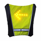 LED Turn Signal Cycling Safety Vest with Wireless Remote Control