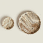 Lenvora Round Stone Tray