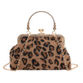 Leopard Print Evening Handbag, view 7