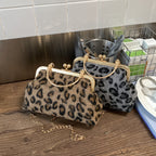 Leopard Print Evening Handbag