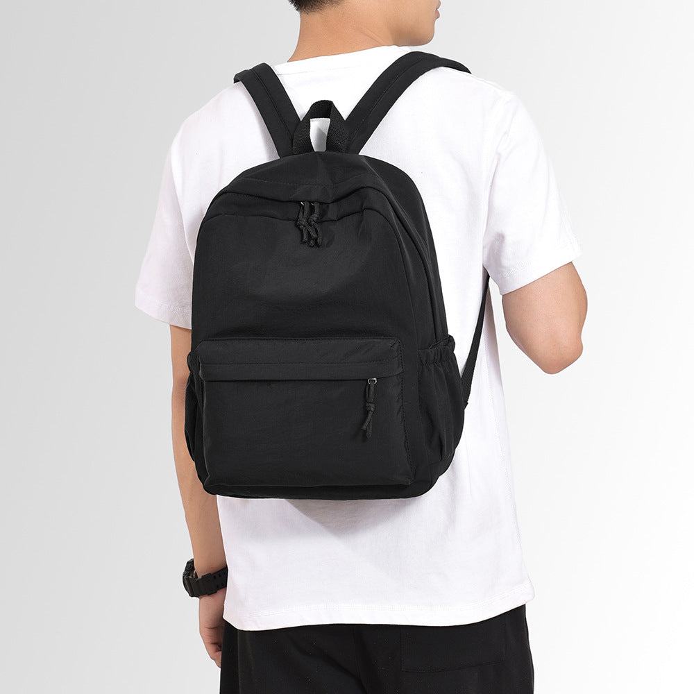 Lightweight Casual Backpack with Padded Straps and Multiple Pockets, view 2