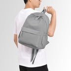 Lightweight Casual Backpack with Padded Straps and Multiple Pockets, view 3
