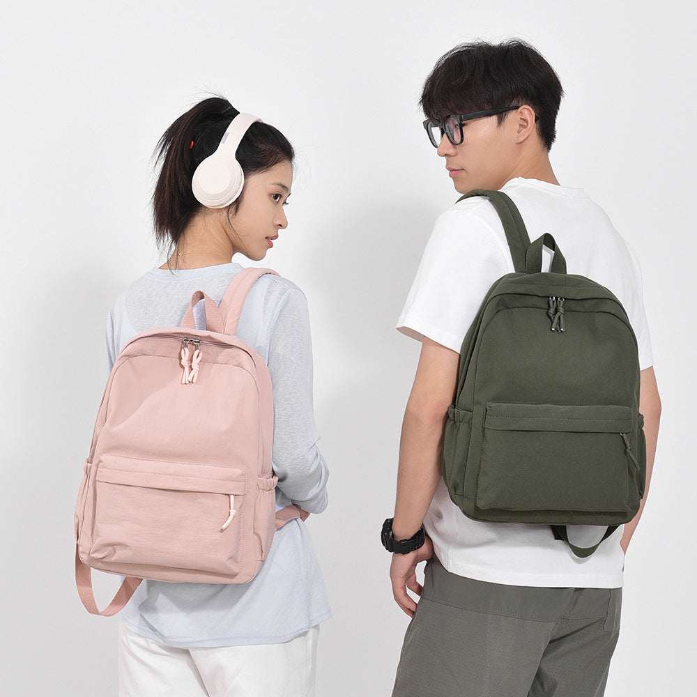 Lightweight Casual Backpack with Padded Straps and Multiple Pockets