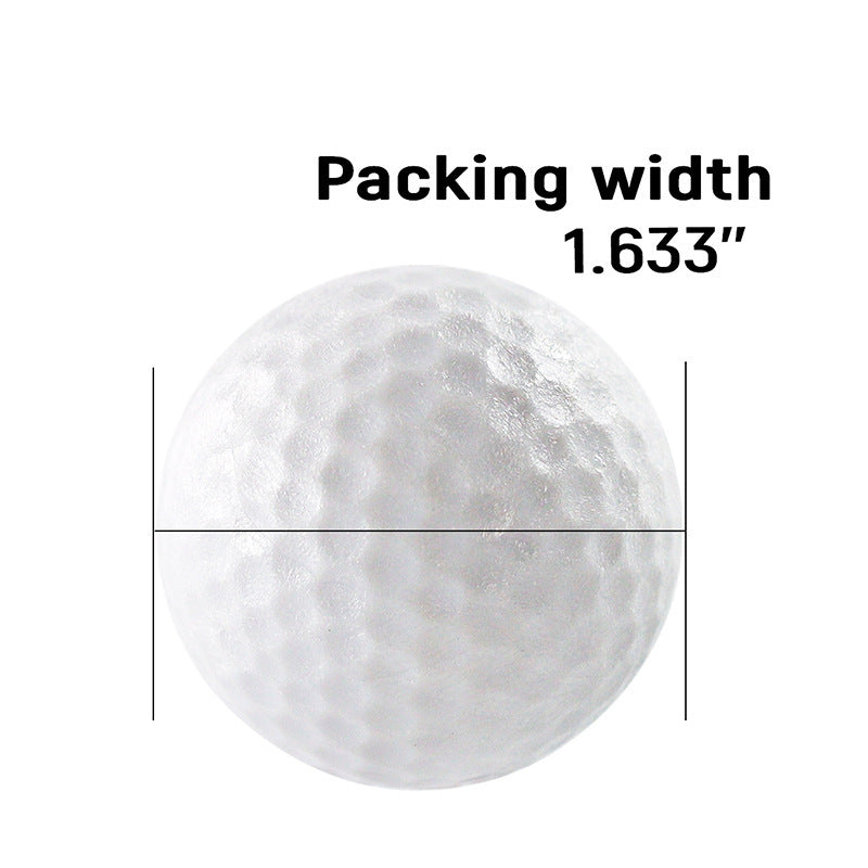 Lightweight Dimpled Foam Practice Golf Balls for Indoor and Outdoor Training, view 3