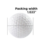 Lightweight Dimpled Foam Practice Golf Balls for Indoor and Outdoor Training, view 3