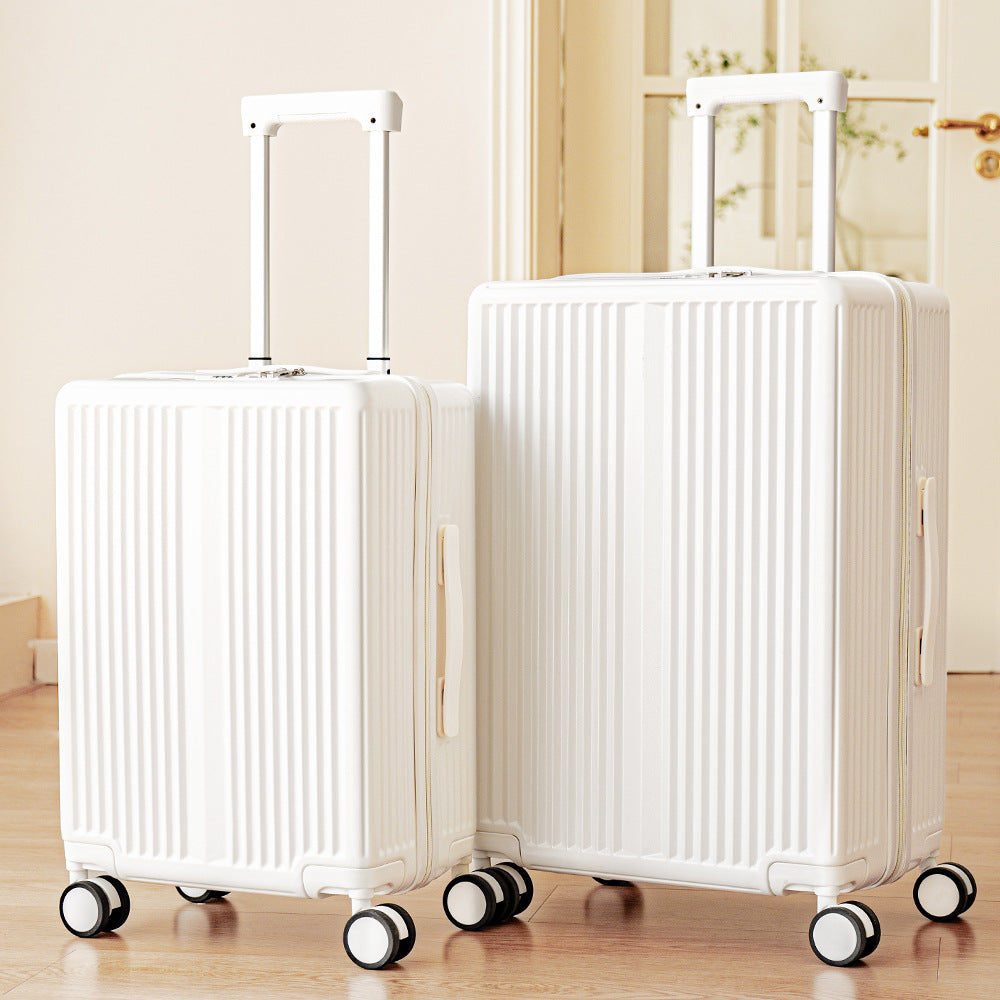 Lightweight Spinner Suitcase with Telescopic Handle, 14–28 Inches