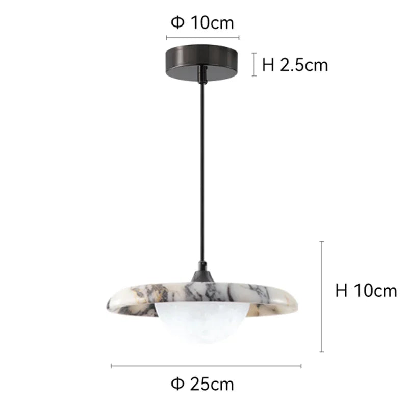 Lindenmoor Marble Pendant Lamp