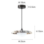 Lindenmoor Marble Pendant Lamp