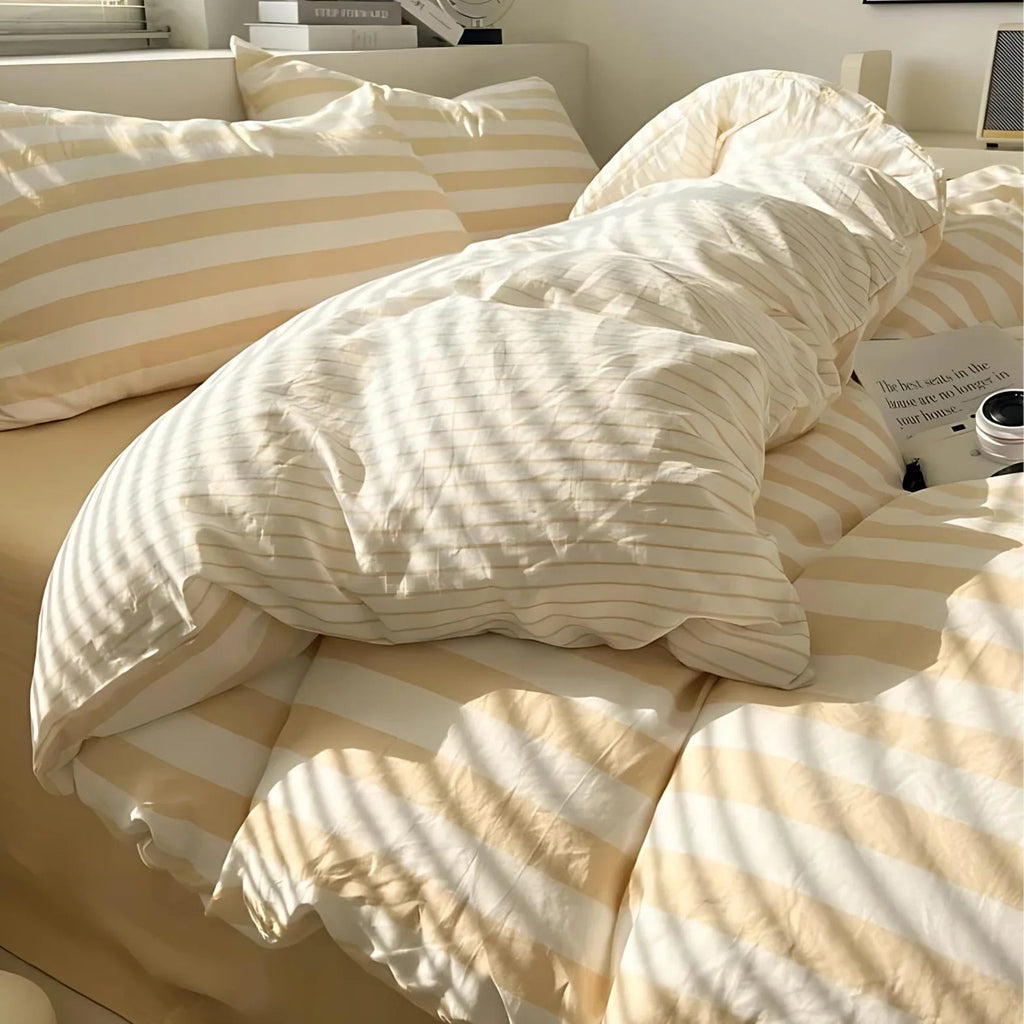 Lintirra Striped Bedding Set