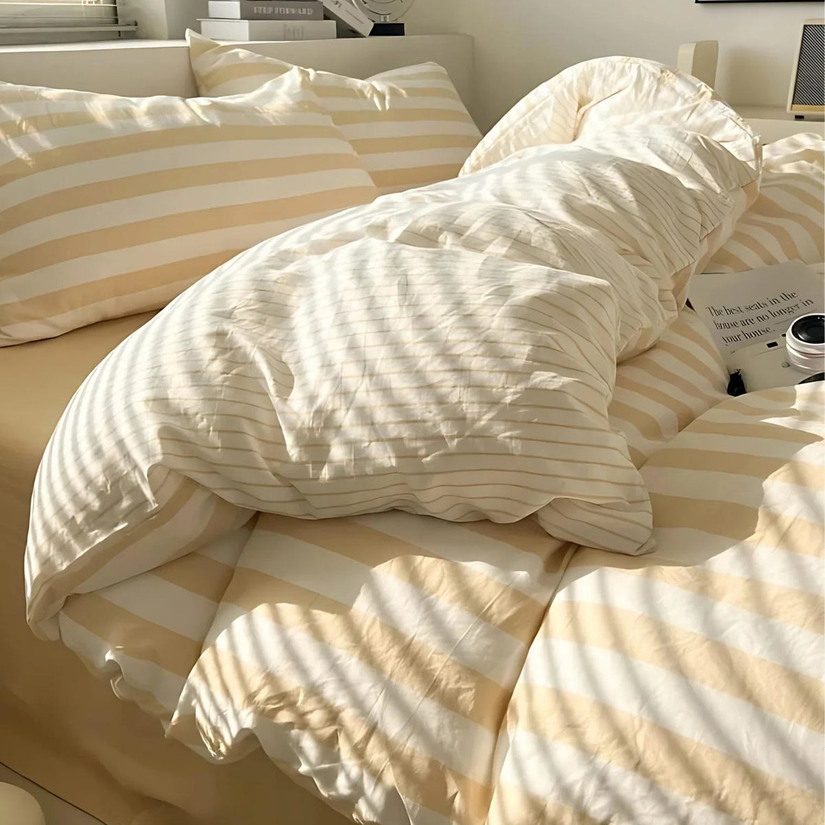 Lintirra Striped Bedding Set