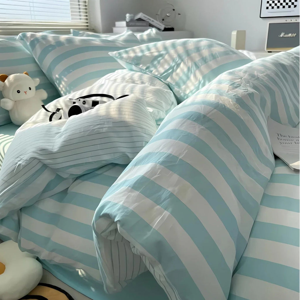 Lintirra Striped Bedding Set