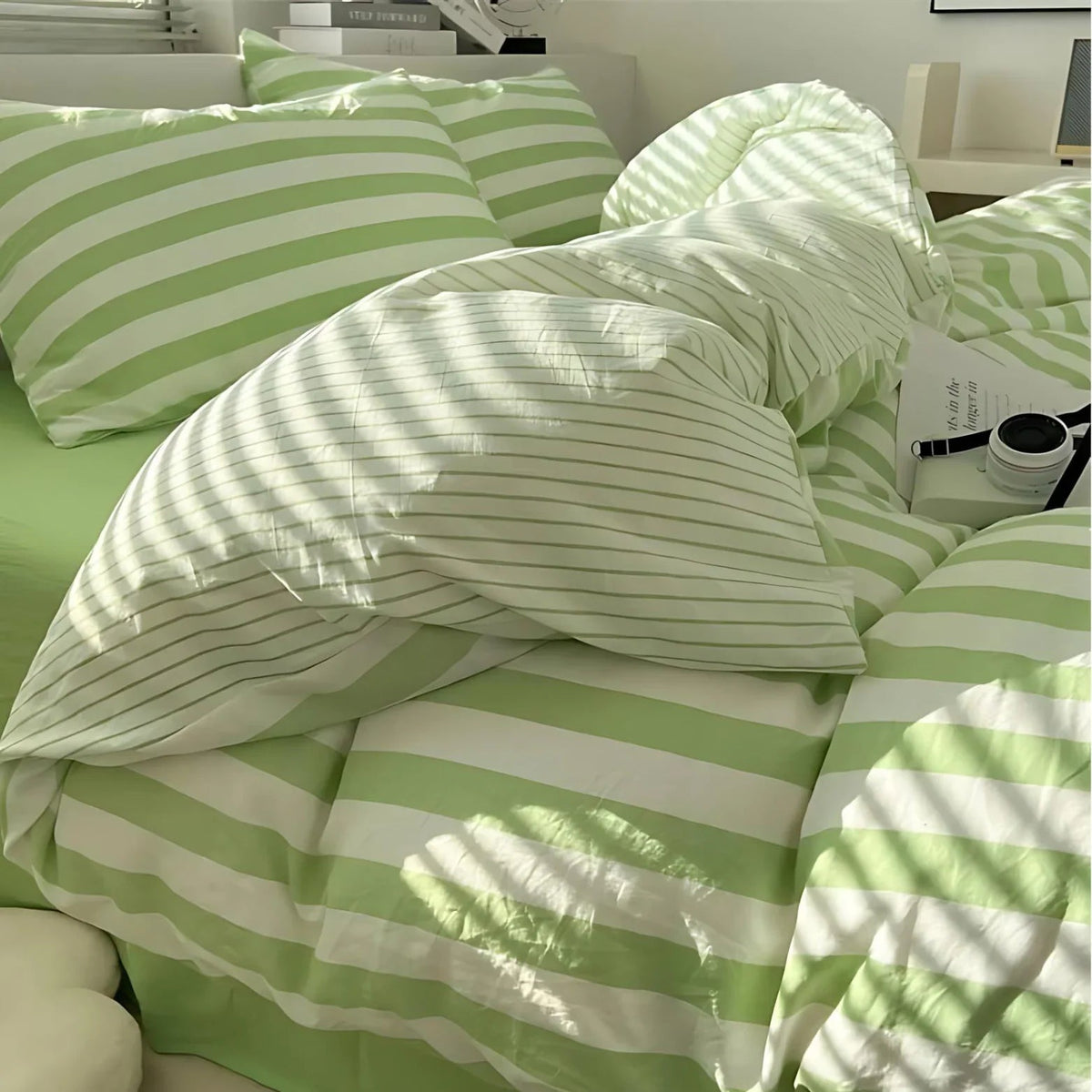 Lintirra Striped Bedding Set