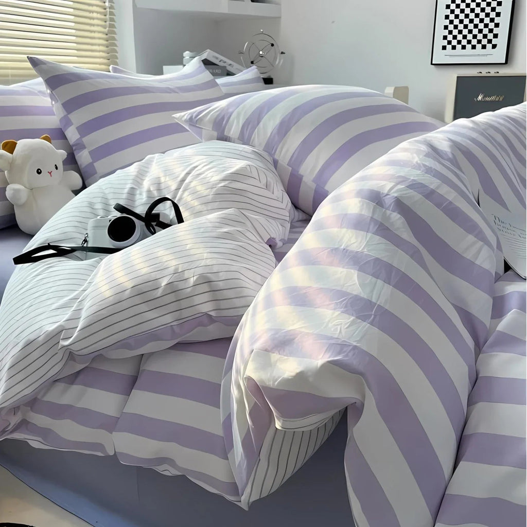 Lintirra Striped Bedding Set