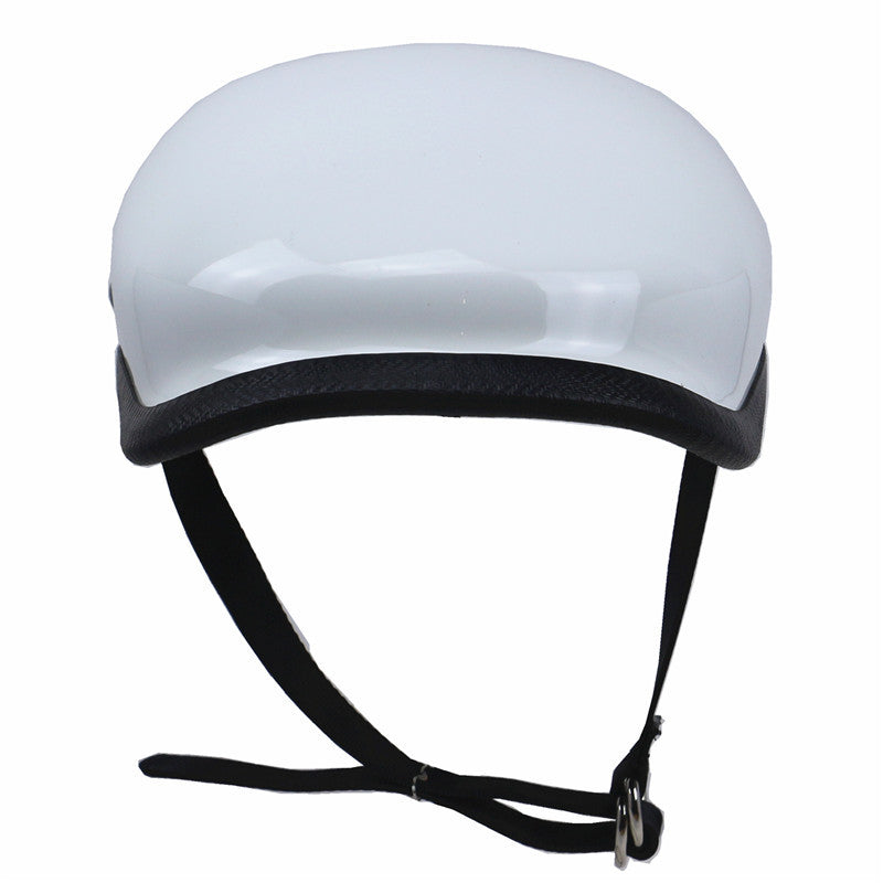 Low-Profile Motorcycle Helmet with Adjustable Chin Strap and Ventilation, view 3
