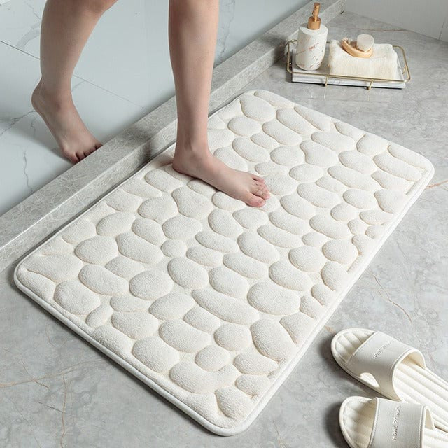 Non-Slip Shower Mat, 15.75 x 23.62 or 19.69 x 31.50 Inches