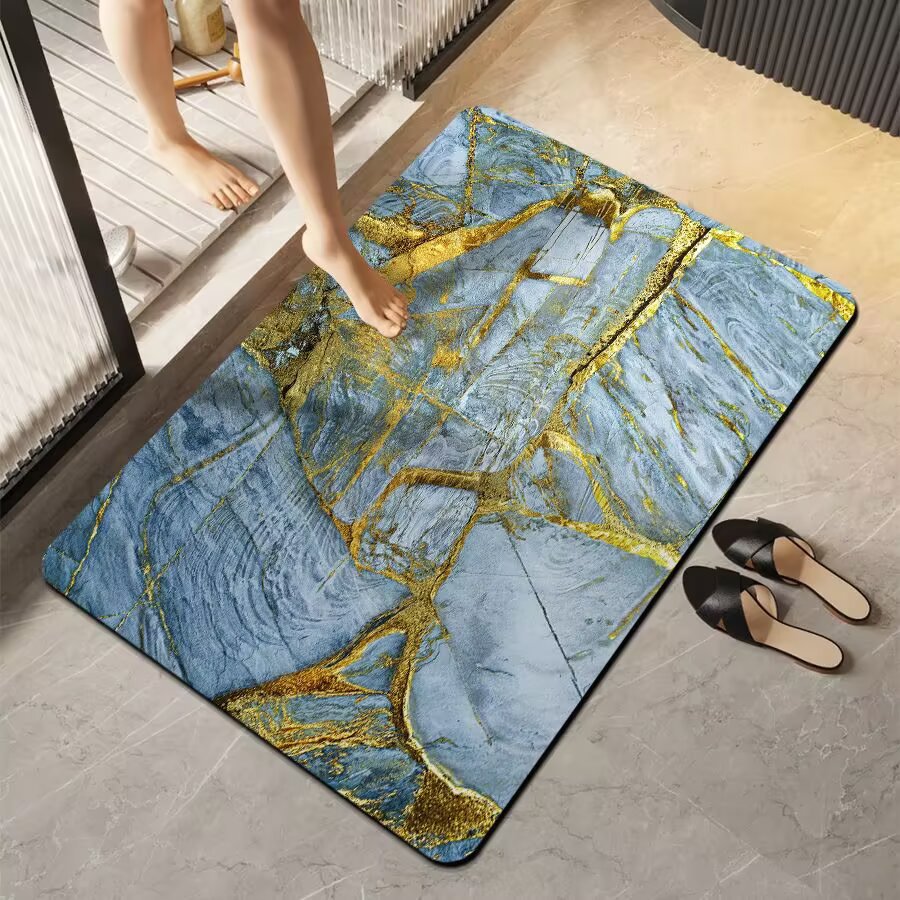 Luxurious Marble Finish Mat | Thrascher
