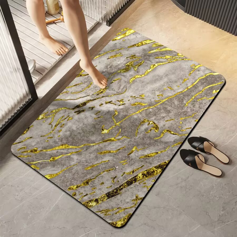 Luxurious Marble Finish Mat | Thrascher