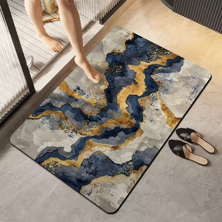 Luxurious Marble Finish Mat | Thrascher