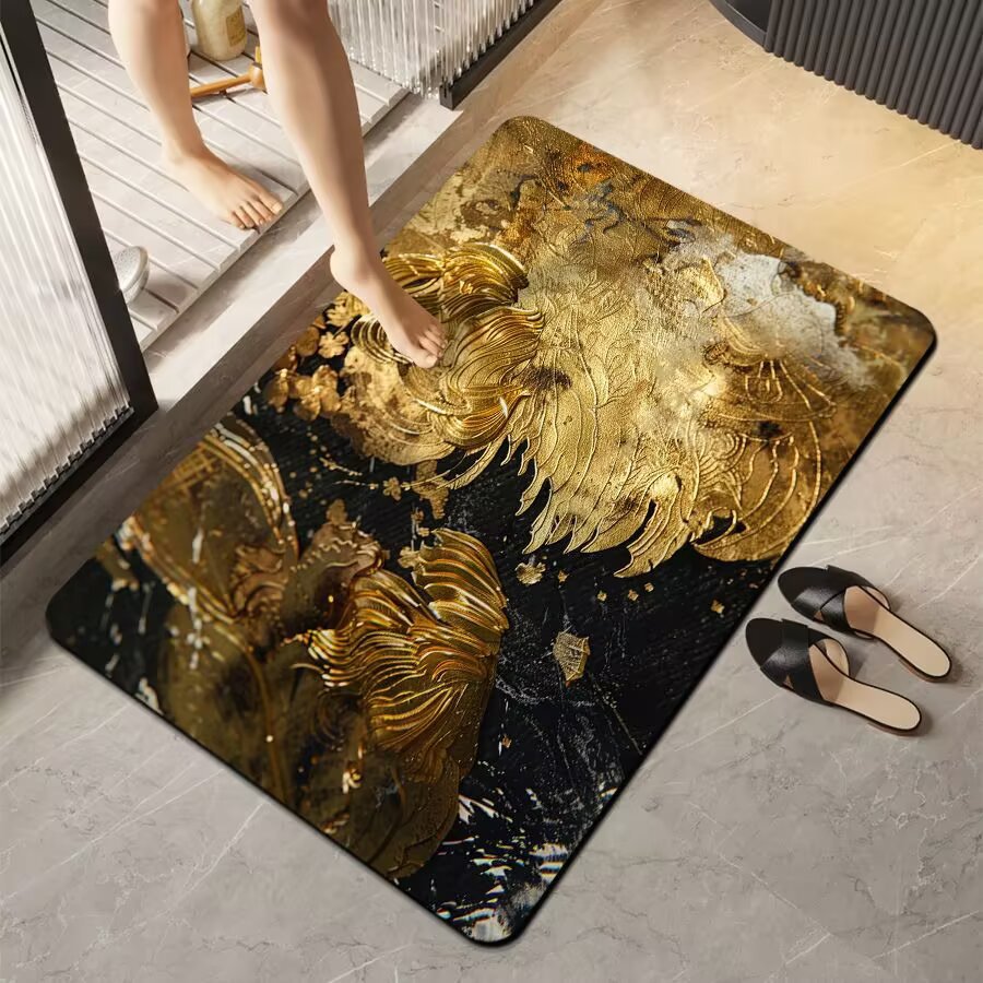 Luxurious Marble Finish Mat | Thrascher