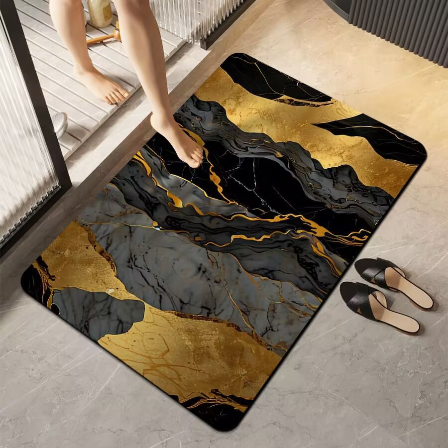 Luxurious Marble Finish Mat | Thrascher