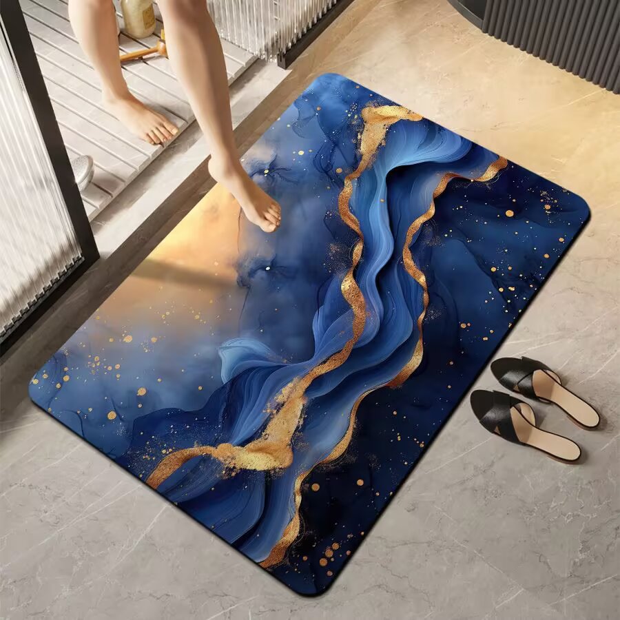 Luxurious Marble Finish Mat | Thrascher