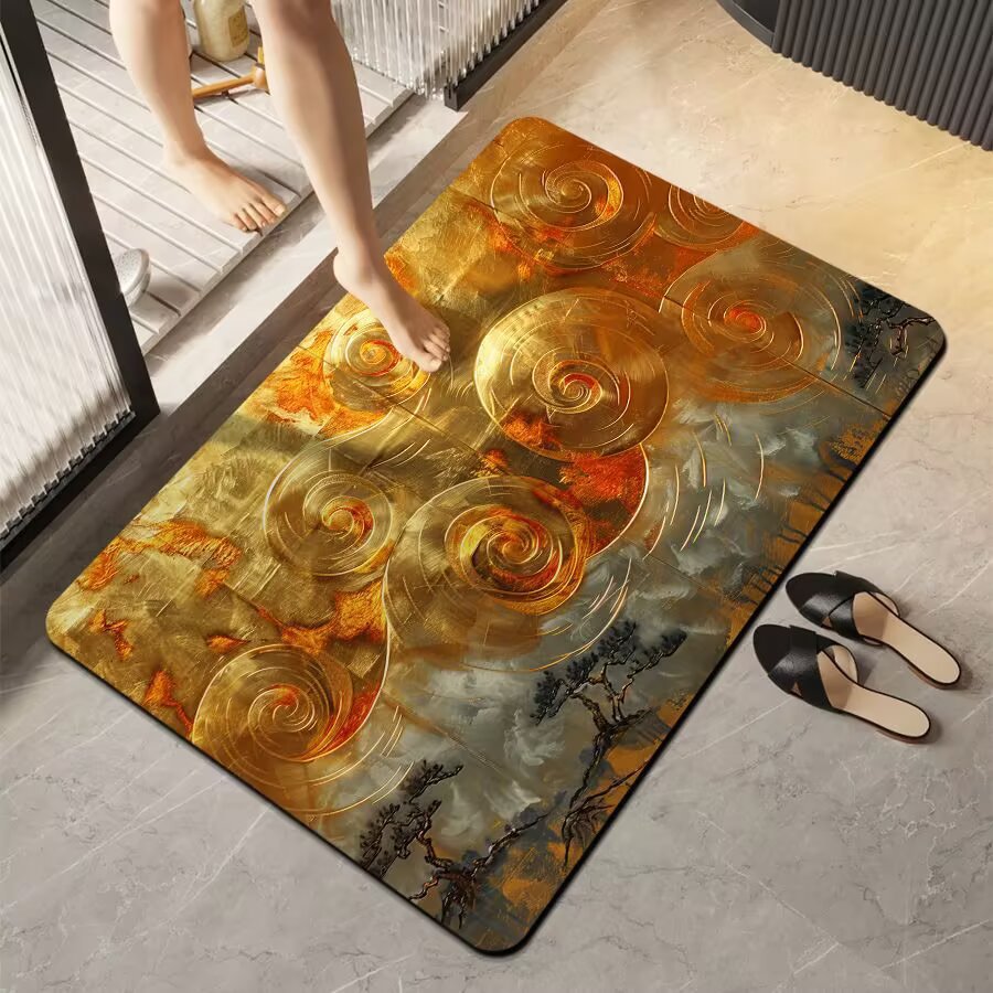 Luxurious Marble Finish Mat | Thrascher