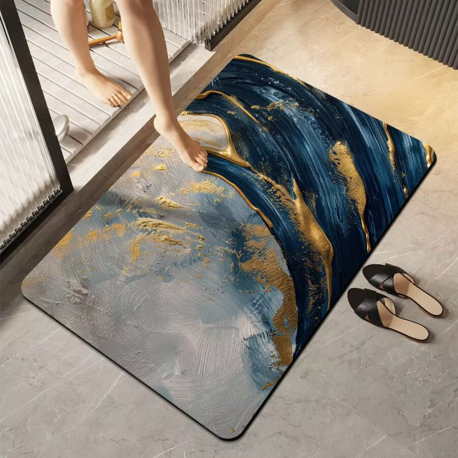 Luxurious Marble Finish Mat | Thrascher