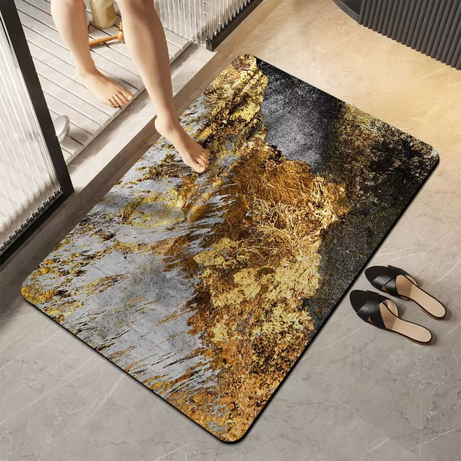 Luxurious Marble Finish Mat | Thrascher