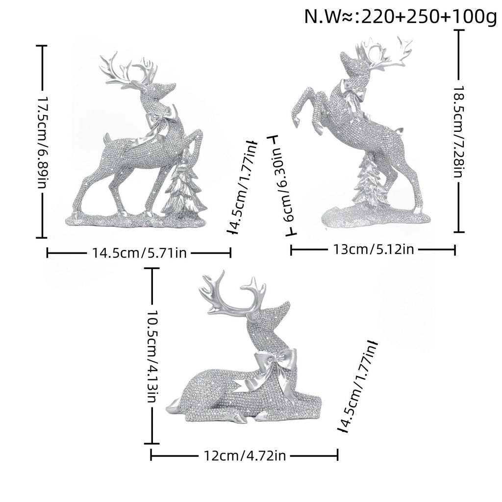 Luxurious Reindeer Sculpture | Thrascher