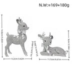 Luxurious Reindeer Sculpture | Thrascher