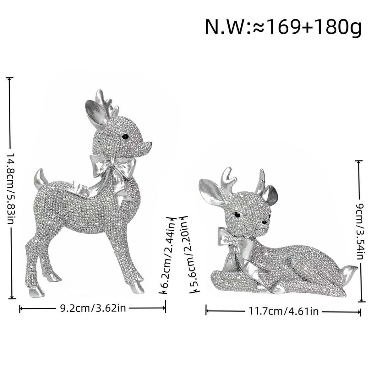 Luxurious Reindeer Sculpture | Thrascher