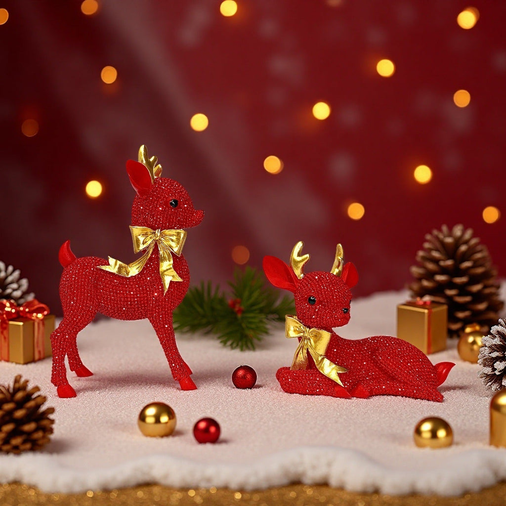 Luxurious Reindeer Sculpture | Thrascher