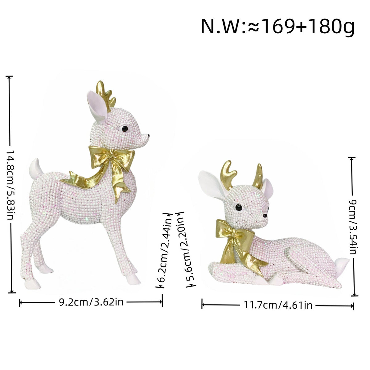 Luxurious Reindeer Sculpture | Thrascher