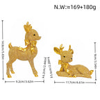 Luxurious Reindeer Sculpture | Thrascher