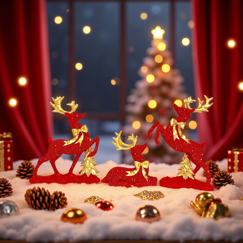 Luxurious Reindeer Sculpture | Thrascher