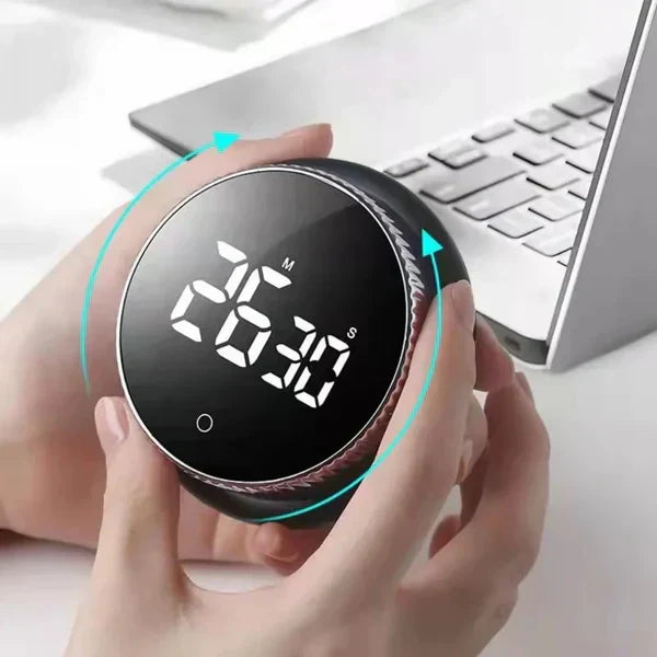 Compact Magnetic Physical Timer for Work and Study
