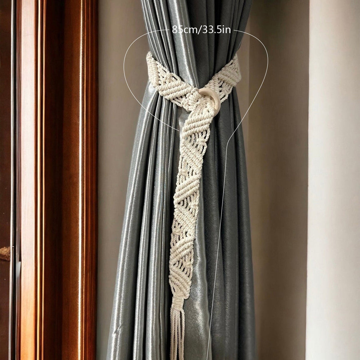 Macrame Curtain Tieback | Thrascher