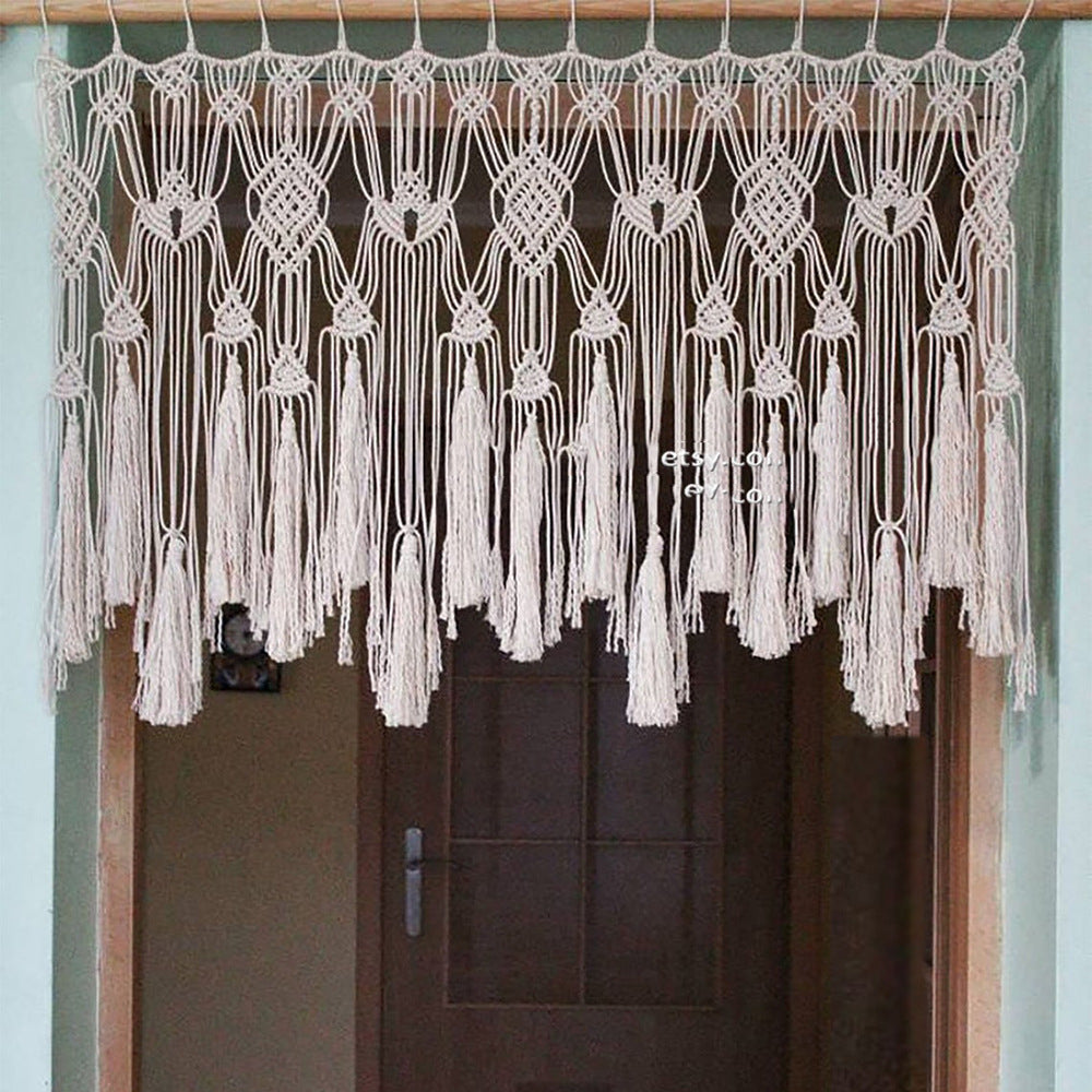 Macrame Decor Curtain | Thrascher