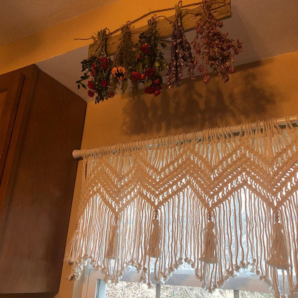 Macrame Decor Curtain | Thrascher