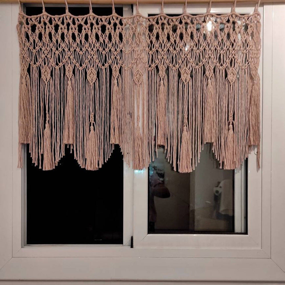 Macrame Decor Curtain | Thrascher
