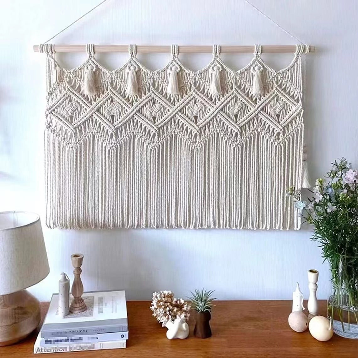 Macrame Decor Curtain | Thrascher