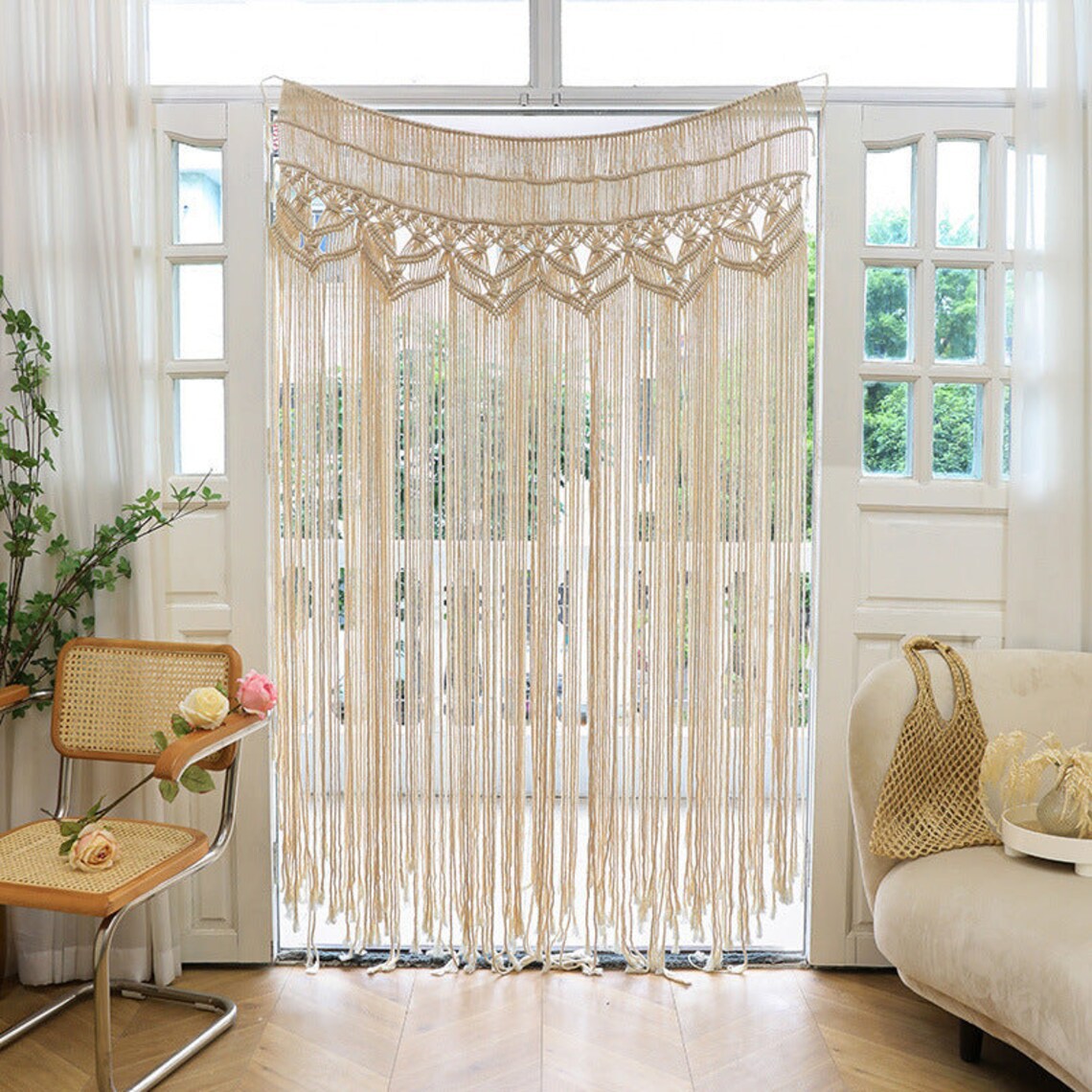 Macrame Door Curtain | Thrascher