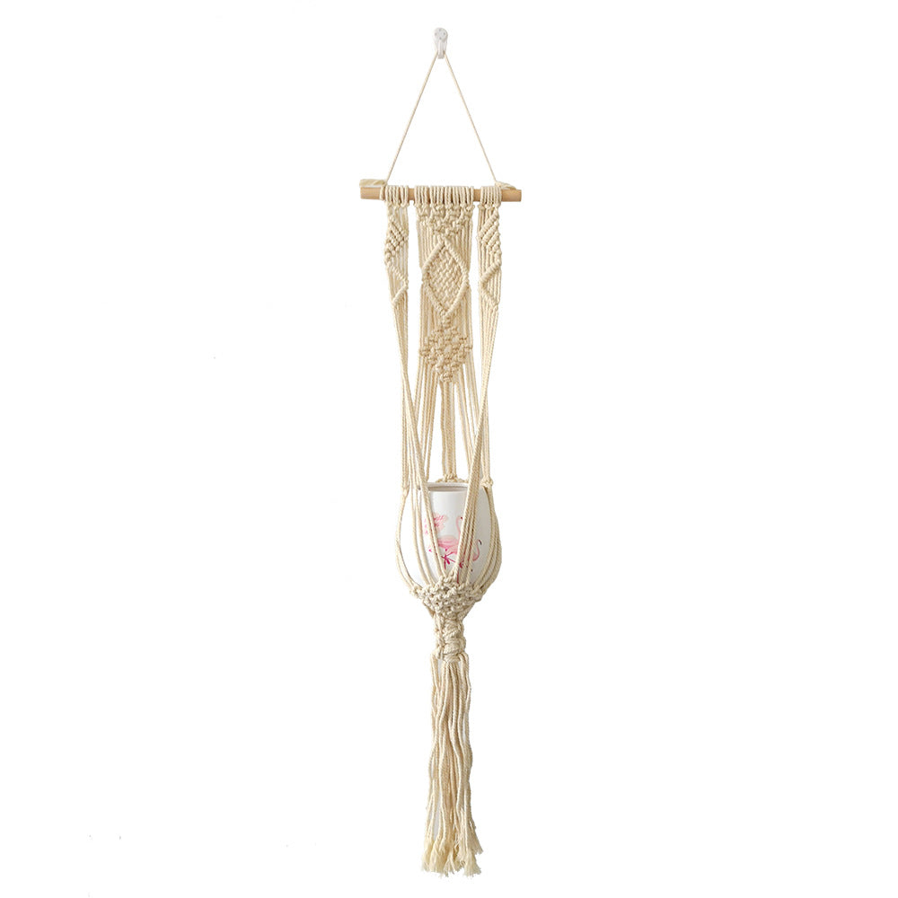 Macrame Flower Holder with Elegant Design | Thrascher