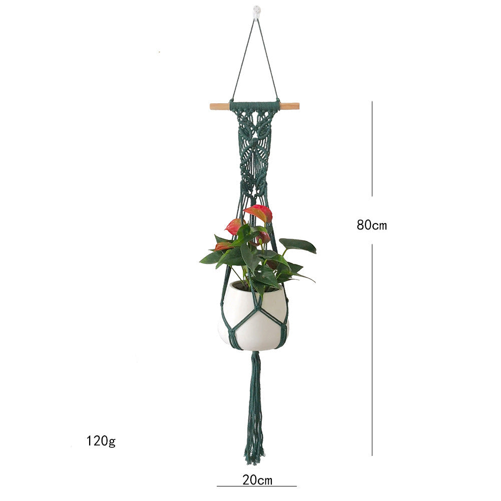 Macrame Flower Holder with Elegant Design | Thrascher