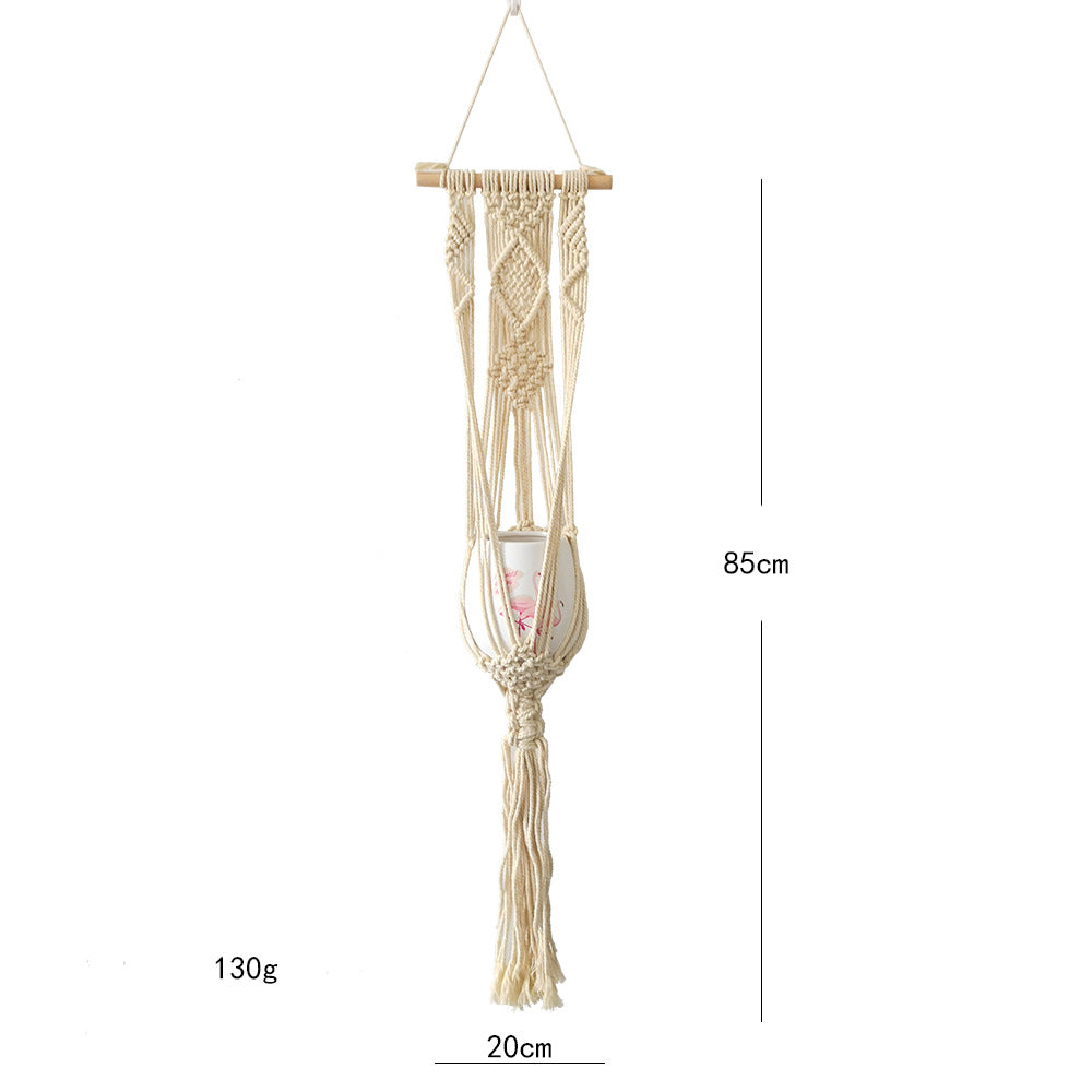 Macrame Flower Holder with Elegant Design | Thrascher